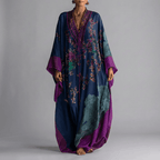 Emma | Blossom Batwing Sleeve Maxi Dress 3