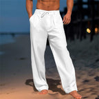 Victor | Classic Plain Wide Pants 2