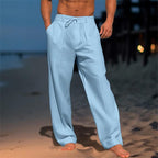 Victor | Classic Plain Wide Pants 4