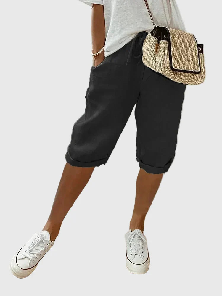 Cressida | Soft Tailored Comfort Shorts 1