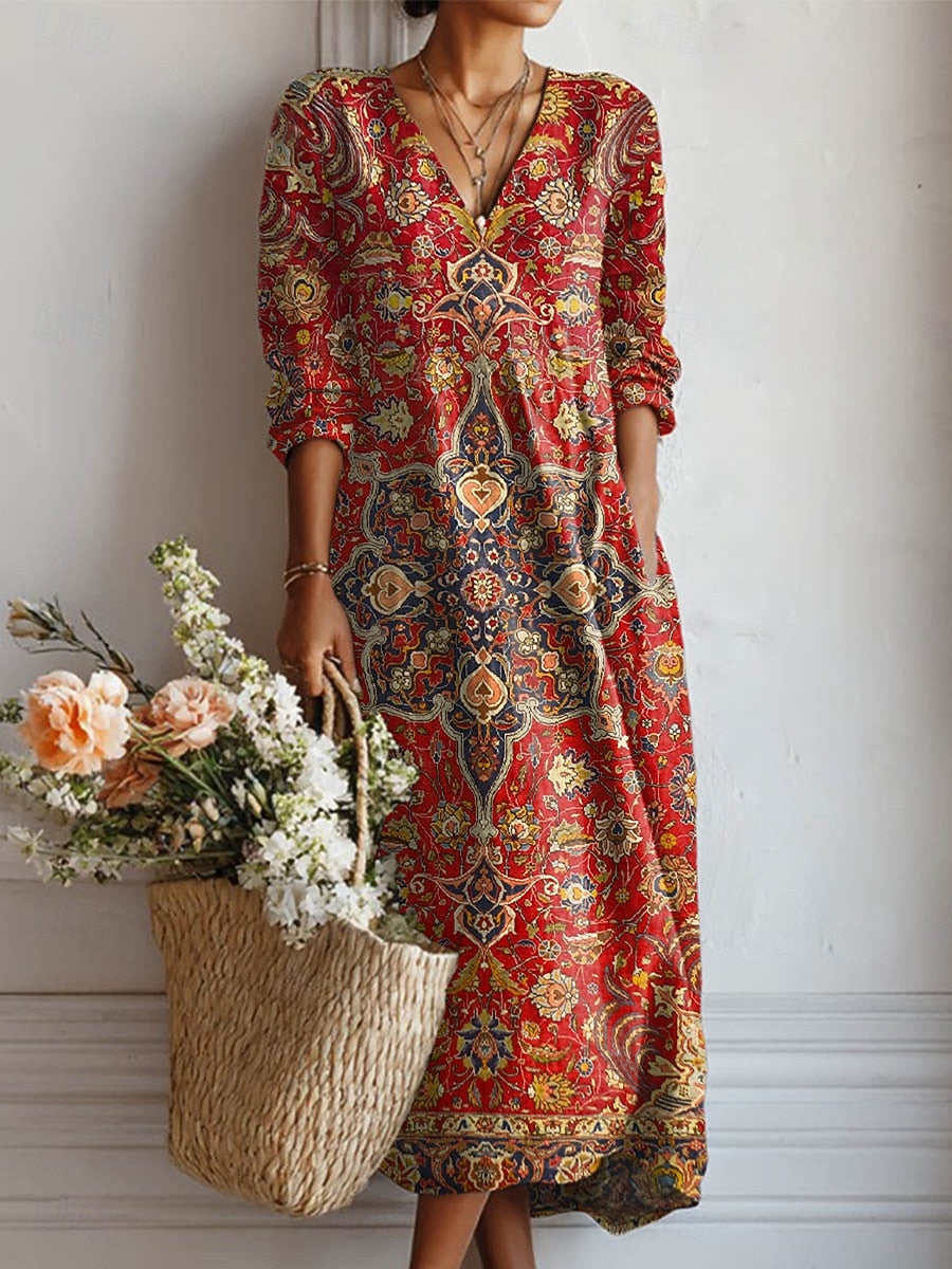 Rhea | Retro Everyday Comfort Dress 1