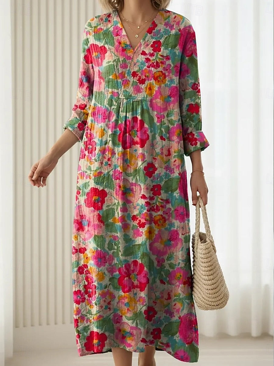 Selene | Floral Everyday Comfort Dress 1
