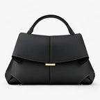 Women's Top-Handle Handbag with Flap Closure and Structured Shape 5