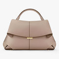 Women's Top-Handle Handbag with Flap Closure and Structured Shape 1