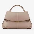 Women's Top-Handle Handbag with Flap Closure and Structured Shape 1
