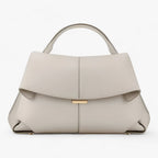 Women's Top-Handle Handbag with Flap Closure and Structured Shape 2