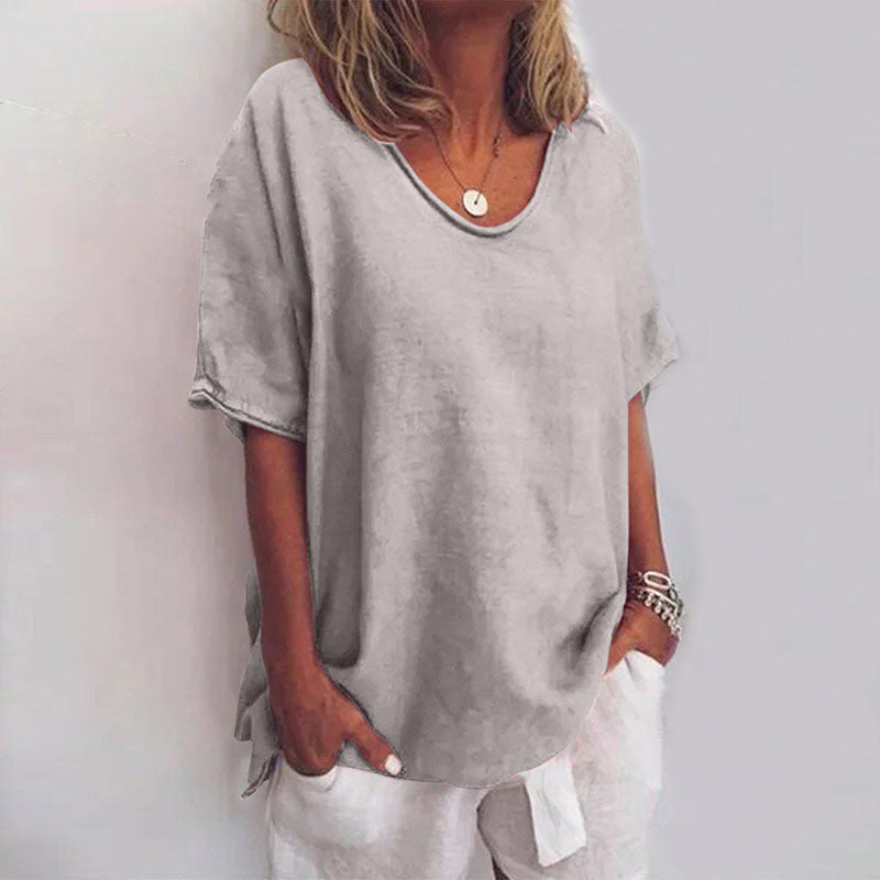 Lucia | Graceful V-Neck Flow Blouse 2