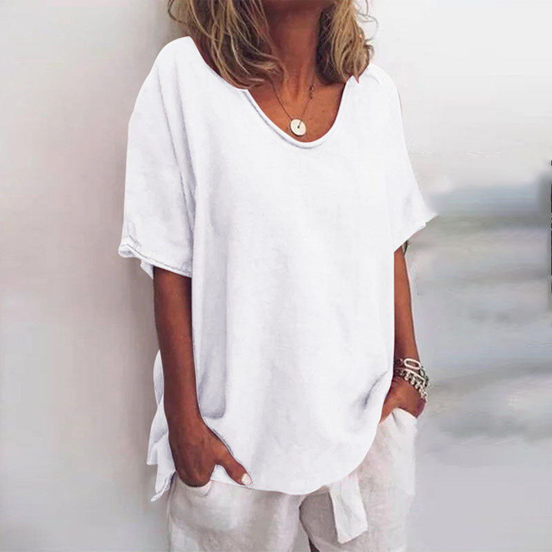 Lucia | Graceful V-Neck Flow Blouse 3