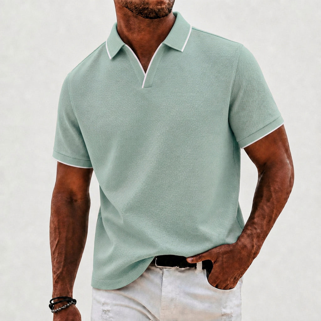 Zeke | Classic Collar Knit Polo 9
