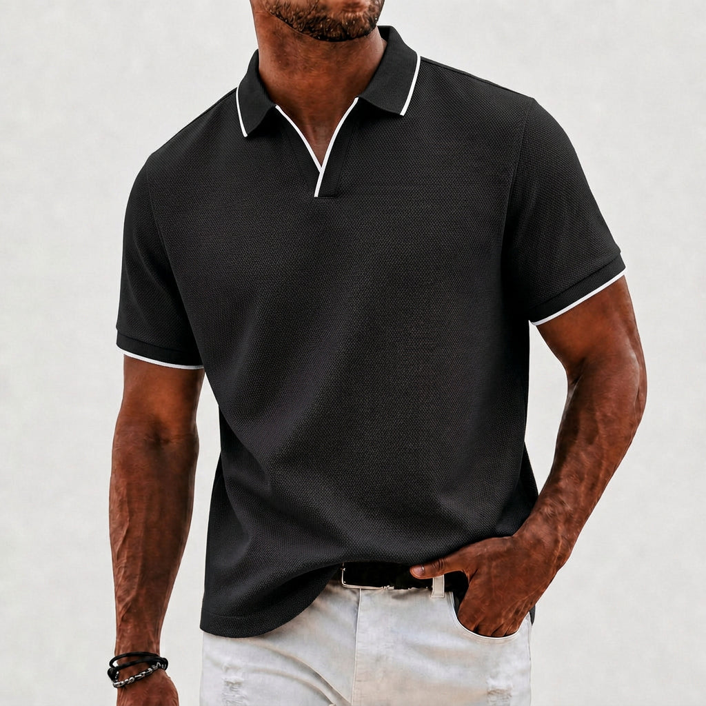 Zeke | Classic Collar Knit Polo 6