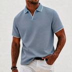 Zeke | Classic Collar Knit Polo 8