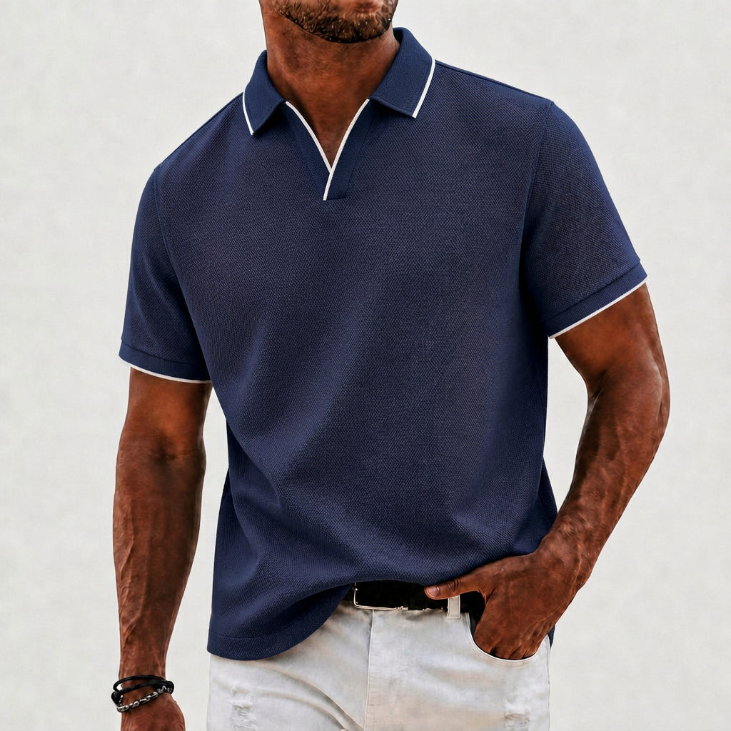 Zeke | Classic Collar Knit Polo 5
