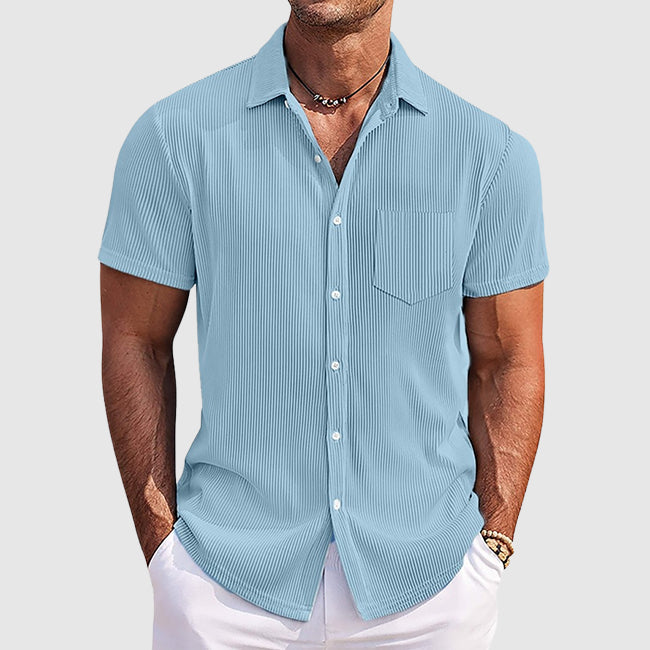 Arthur | Short Sleeve Button-Up Shirt 1