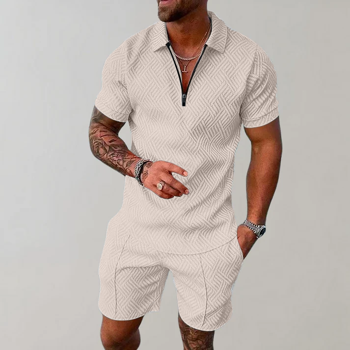 Rupert | Stylish Casual Polo Shirt and Shorts Set 2