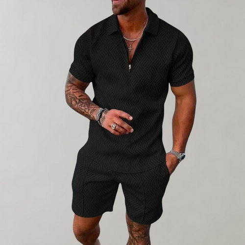 Rupert | Stylish Casual Polo Shirt and Shorts Set 1