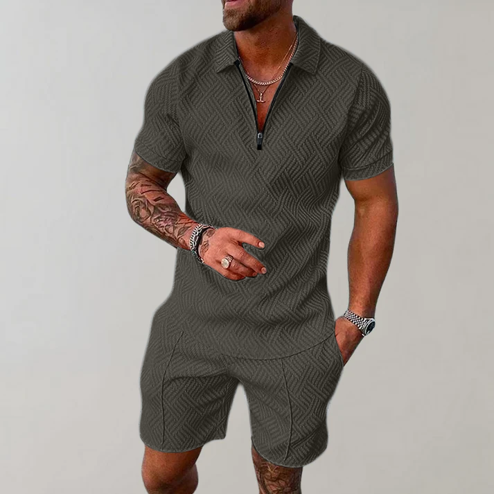 Rupert | Stylish Casual Polo Shirt and Shorts Set 3