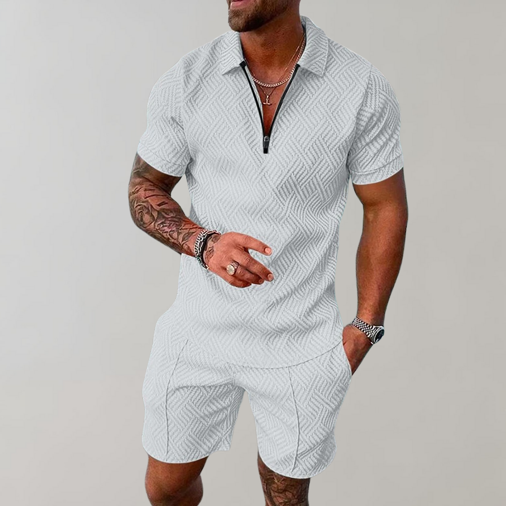Rupert | Stylish Casual Polo Shirt and Shorts Set 4