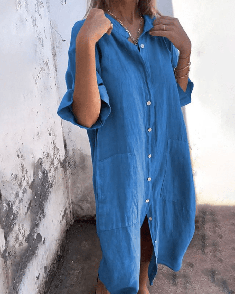 NATALIE | IBIZA STYLE SHIRT DRESS 4