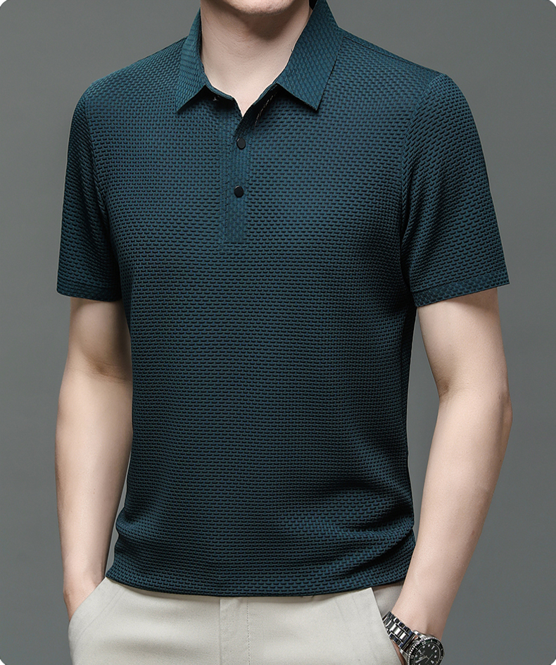 Hadrian | Stylish Button-Up Polo Shirt 10