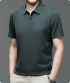 Hadrian | Stylish Button-Up Polo Shirt 11