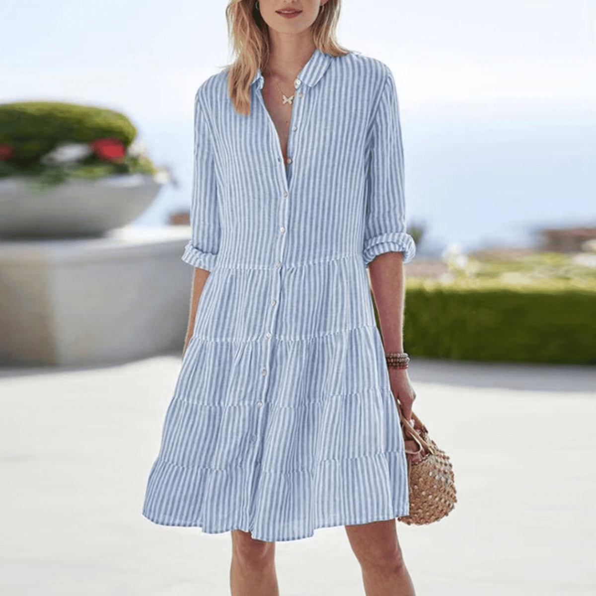 Lolita | Breezy Striped Dress 5