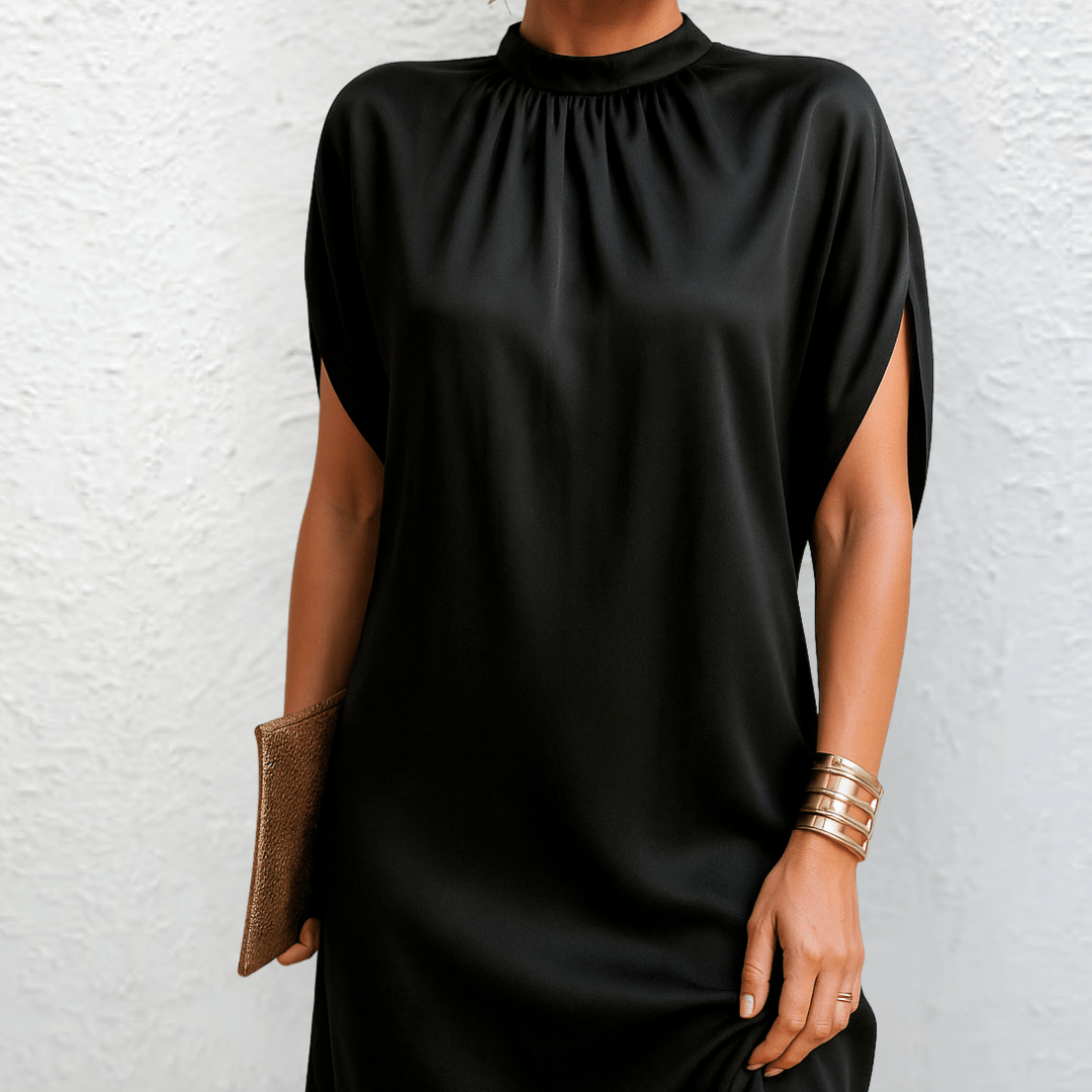 Scarlett | Flattering Crew Neck Dress 2