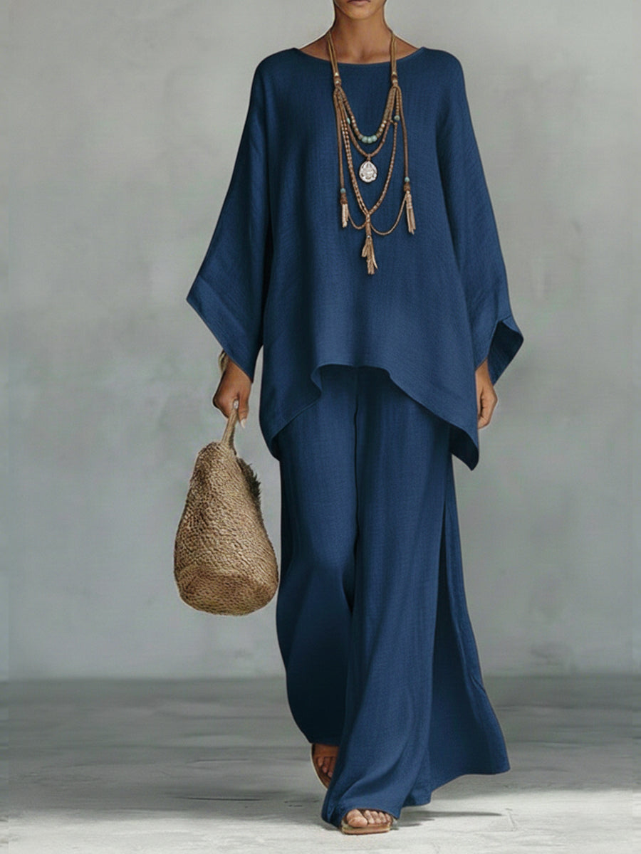 Jacqui | Elegant Wide Sleeve and Pant Set 4