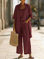Alison | Elegant Effortless Three-Piece Set 2