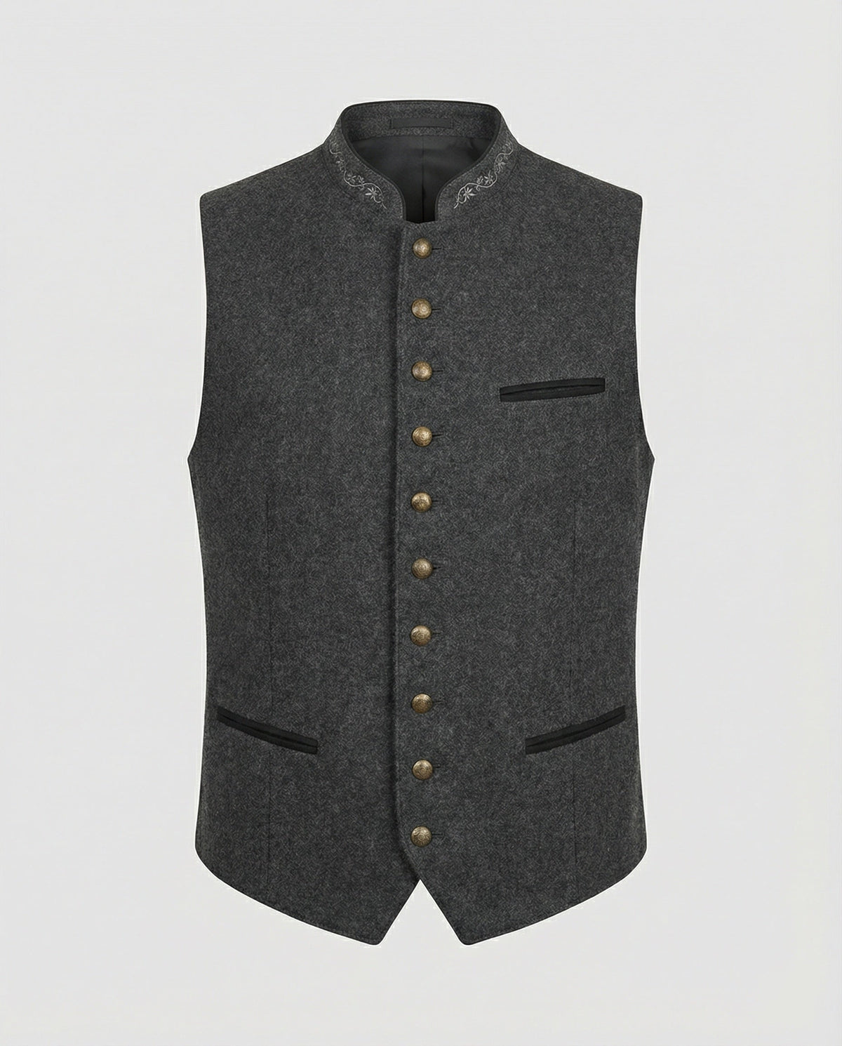 Conrad | Traditional Stand-Collar Waistcoat 1