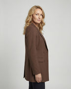 Women's Double-Breasted Blazer Dress with Notched Lapels 7