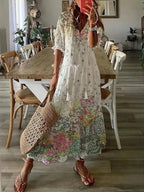 Poppy | Boho V-Neck Summer Dress 7