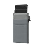 RFID Blocking Card Holder Slim Metal Wallet for Men 3