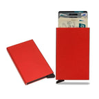 RFID Blocking Card Holder Slim Metal Wallet for Men 7
