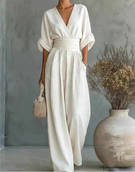 Genevieve | Elegant Wide-Leg Jumpsuit 4