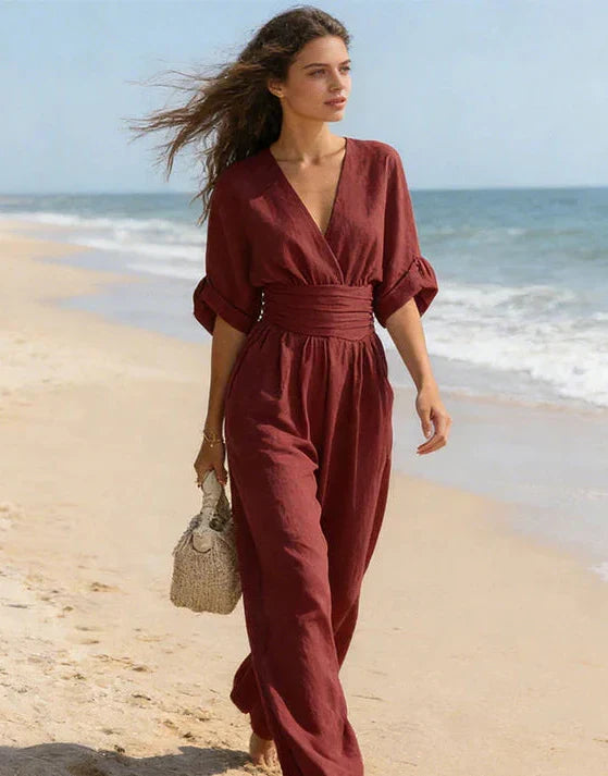 Genevieve | Elegant Wide-Leg Jumpsuit 6
