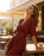Genevieve | Elegant Wide-Leg Jumpsuit 7