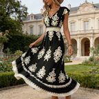 Arabella | Elegant Embroidered Summer Dress 2