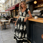 Arabella | Elegant Embroidered Summer Dress 7