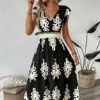 Arabella | Elegant Embroidered Summer Dress 12