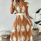 Arabella | Elegant Embroidered Summer Dress 13