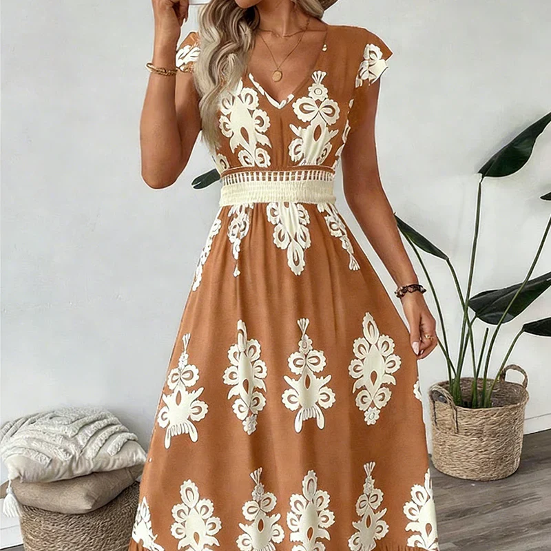 Arabella | Elegant Embroidered Summer Dress 13