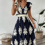 Arabella | Elegant Embroidered Summer Dress 15