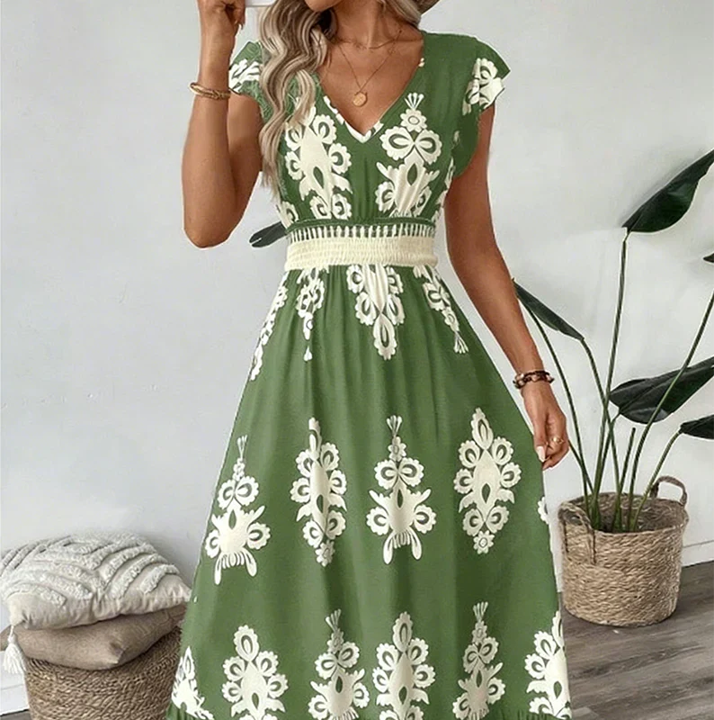 Arabella | Elegant Embroidered Summer Dress 5