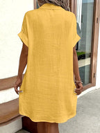 Araminta | Timeless V-Neck Blouse Dress 21