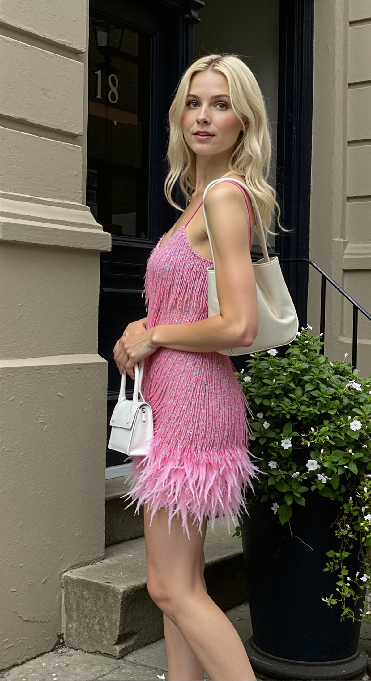 Janelle | Sequin Fringe Mini Cocktail Dress 1