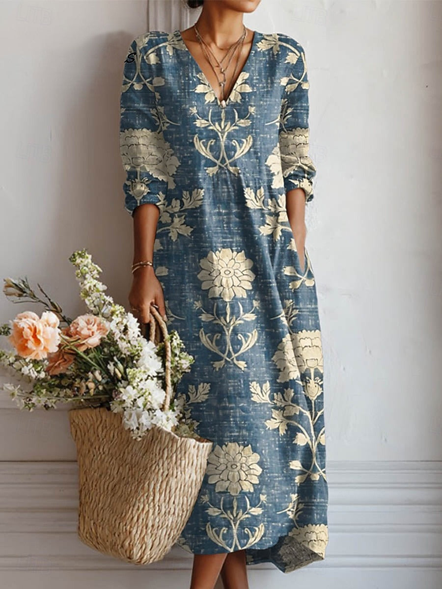 Vaila | Everyday V-Neck Comfort Dress 1