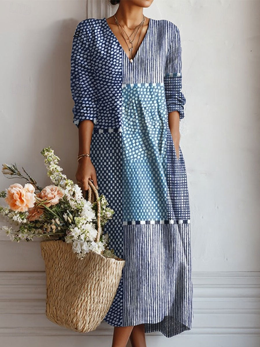 Vela | Classic Patch Everyday Comfort Dress 1