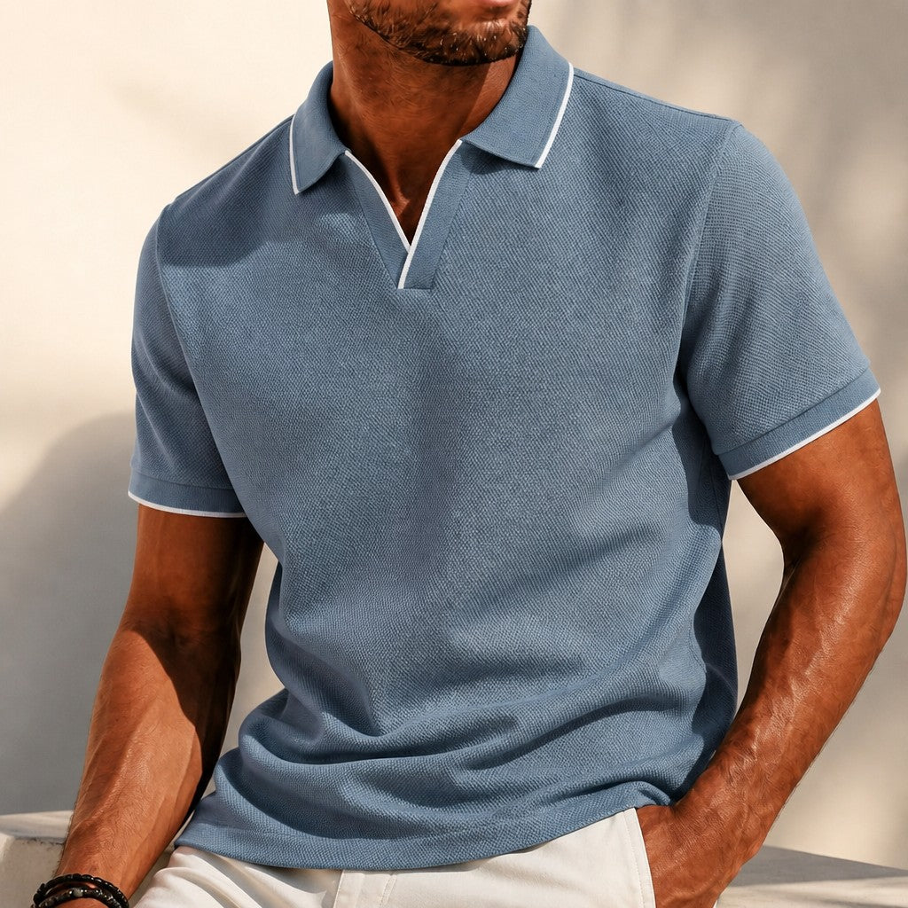 Zeke | Classic Collar Knit Polo 2